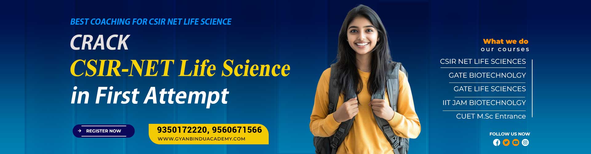 CSIR NET Life Science Coaching in delhi